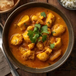 Orzechowy kurczak curry