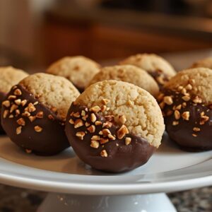 Ciastka z masłem orzechowym