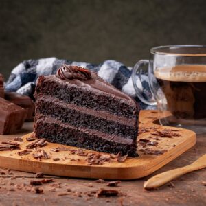 Kawowe ciasto z kremem