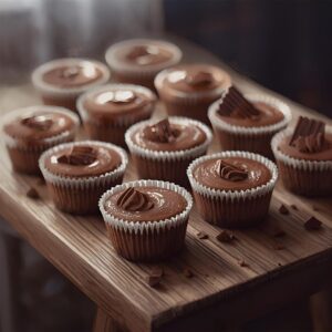 Mini serniczki czekoladowe