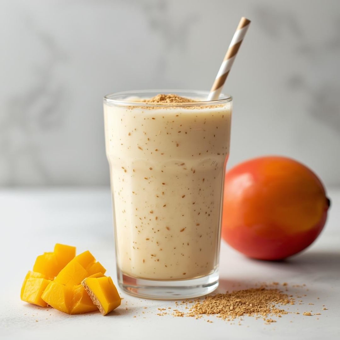 Proteinowe smoothie z mango